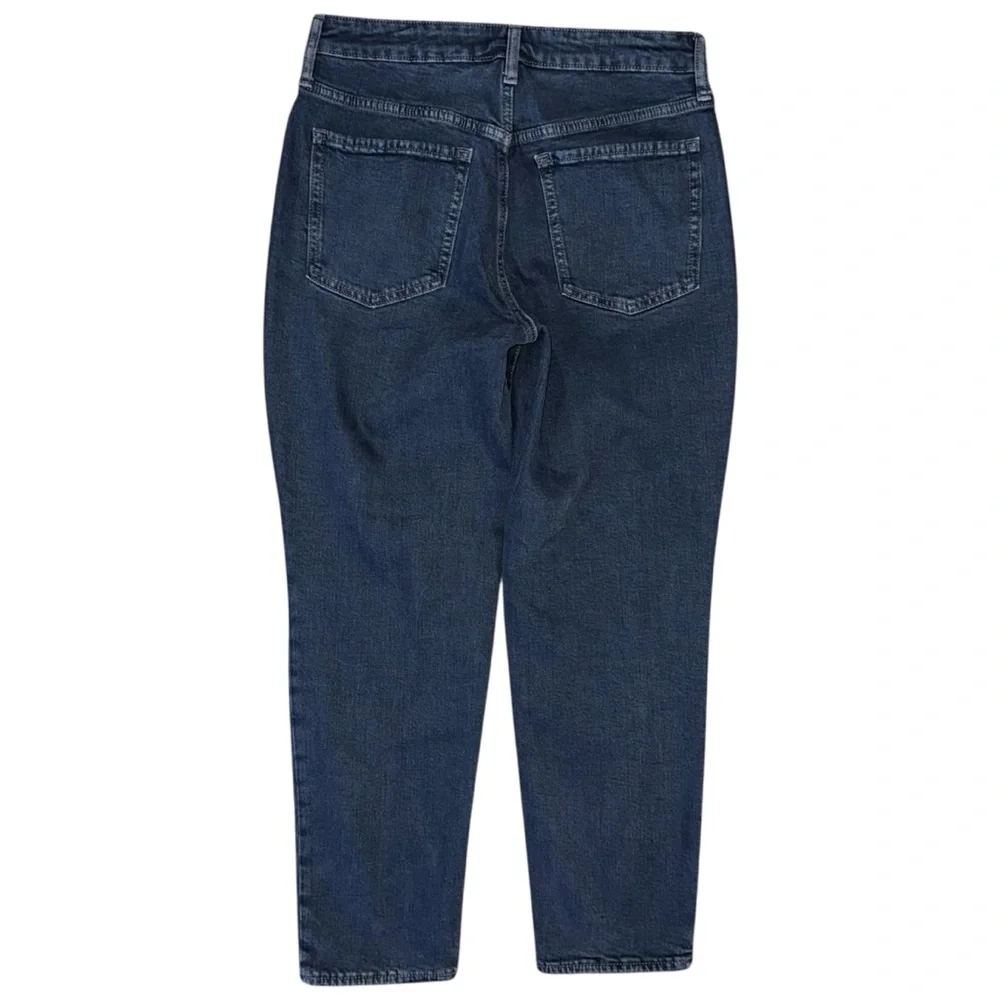 NWT Old Navy High Waisted O.G. Straight Jeans Women’s 10 Dark Wash Fae